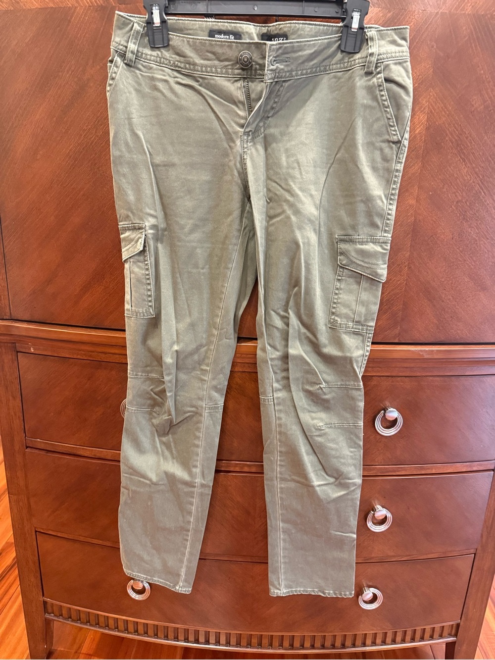a.n.a Olive Green Cargo Pants - Women’s Utility Trousers